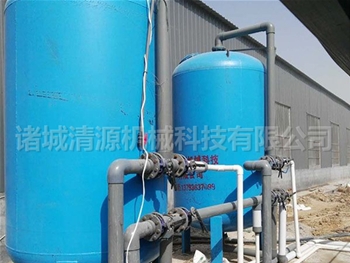 機械過(guò)濾器安裝現場(chǎng)