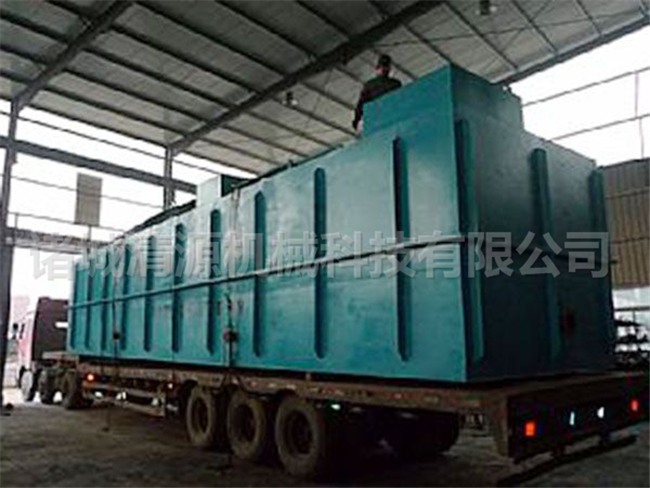 發(fā)往貴州畢節地埋式污水處理設備