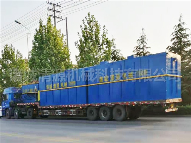 發(fā)往河南洛陽(yáng)的地埋式污水處理設備