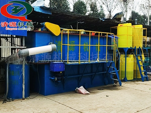 發(fā)往江蘇客戶(hù)餐洗廢水處理設備安裝調試完成