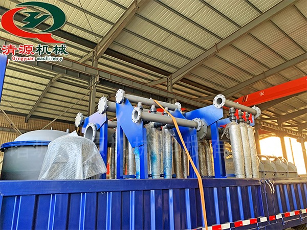 發(fā)往安徽客戶(hù)壓力篩、除渣器、排渣分離機