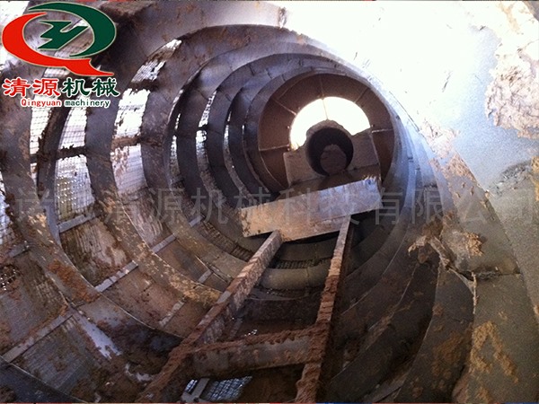 云南大理華城紙業(yè)圓筒篩現場(chǎng)