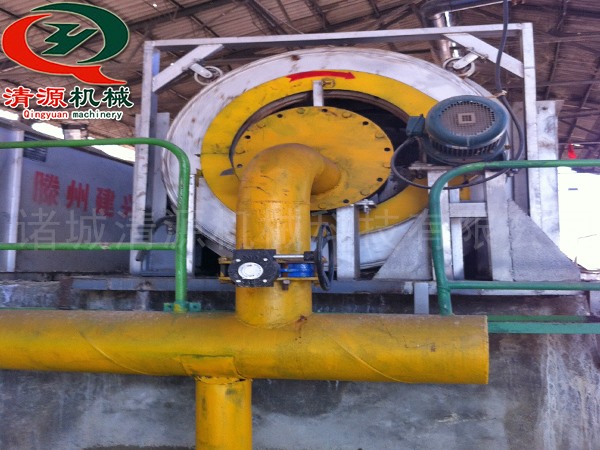 四川瀘州鼎峰圓筒篩現場(chǎng)