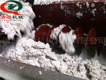 四川宜賓南溪草料螺旋輸送機現場(chǎng)